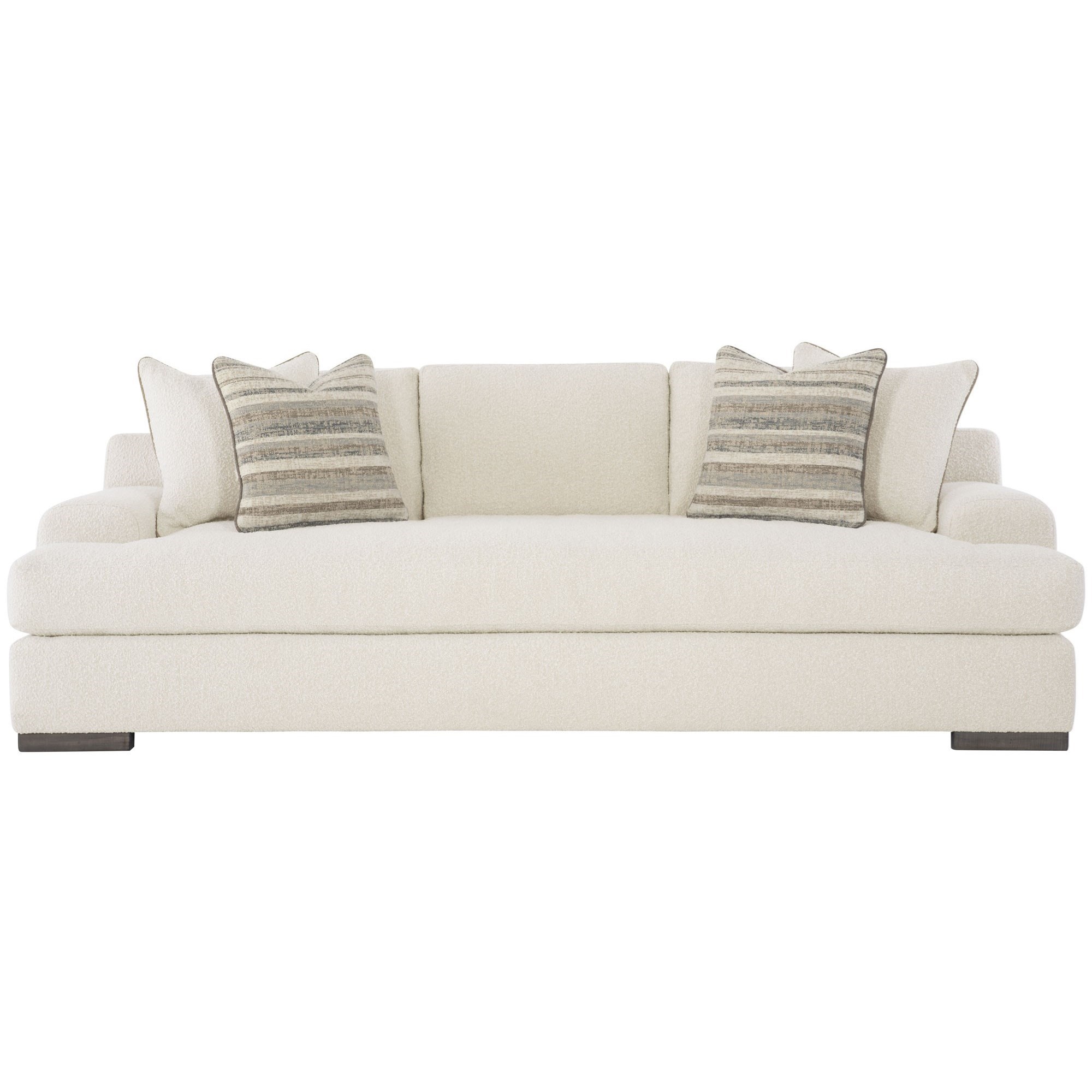 Bernhardt Interiors Andie N9727 Contemporary Sofa with Bench Seat Cushion Goods Furniture